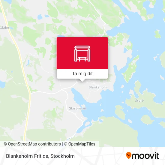 Blankaholm Fritids karta