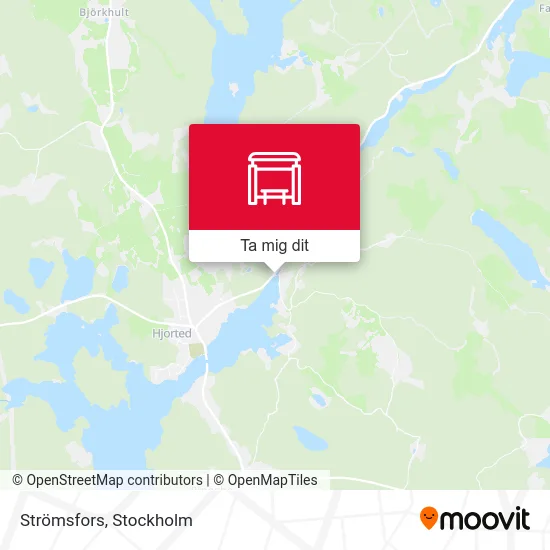 Strömsfors karta