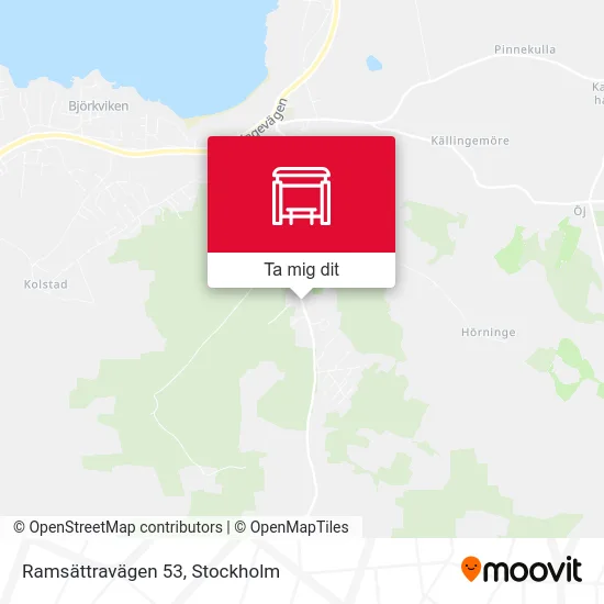 Ramsättravägen 53 karta