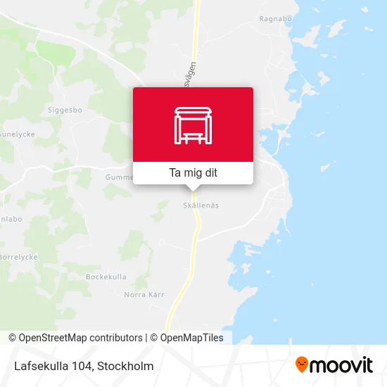 Lafsekulla 104 karta