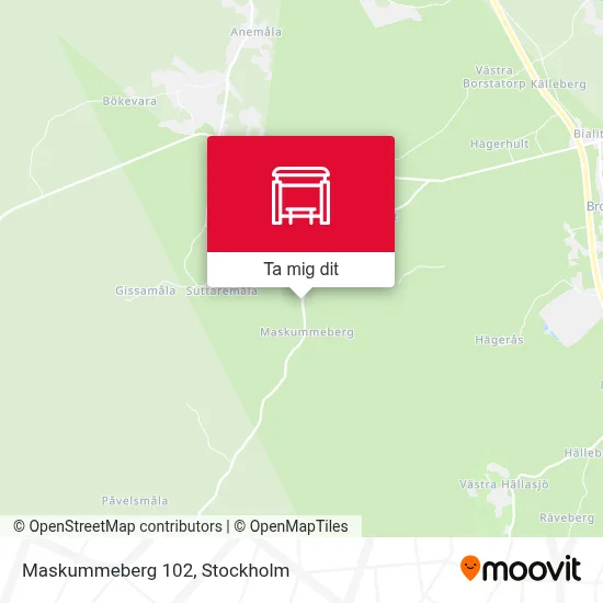 Maskummeberg 102 karta