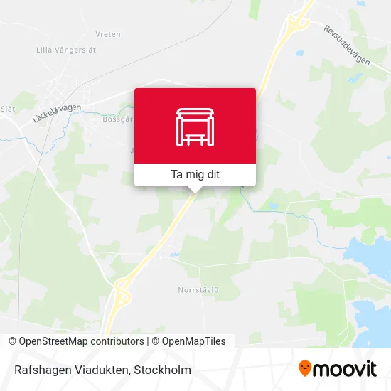 Rafshagen Viadukten karta