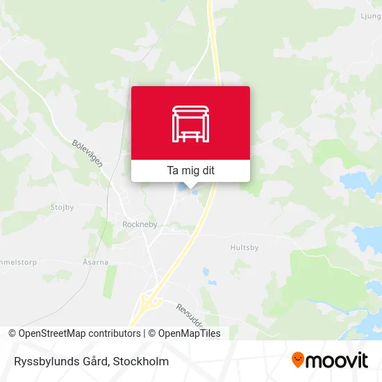 Ryssbylunds Gård karta