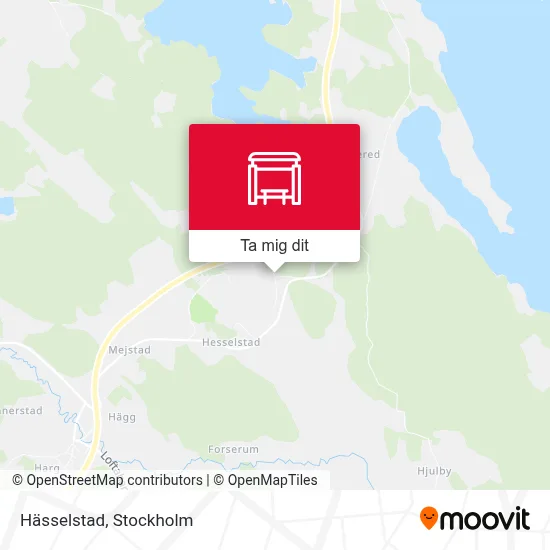 Hässelstad karta