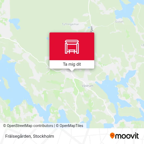 Frälsegården karta