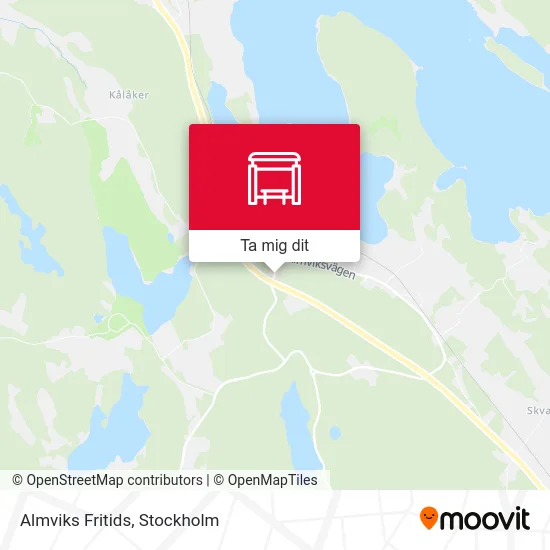 Almviks Fritids karta