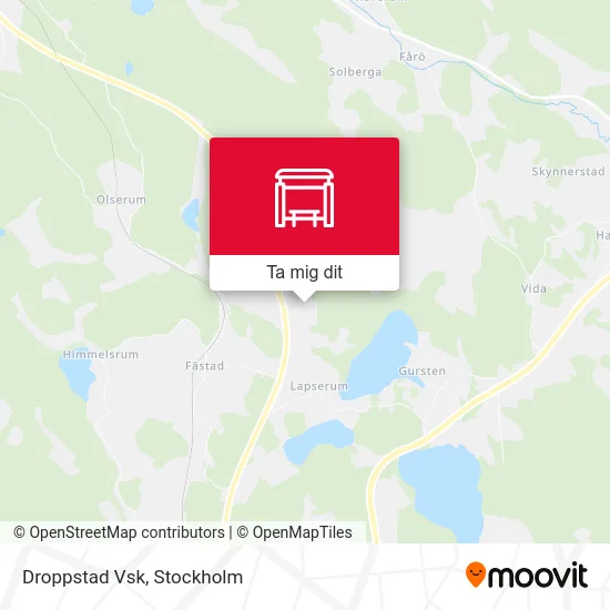 Droppstad Vsk karta