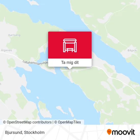 Bjursund karta