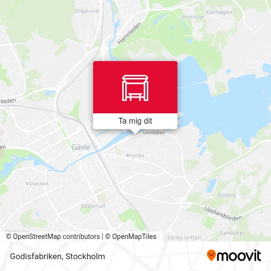 Godisfabriken karta