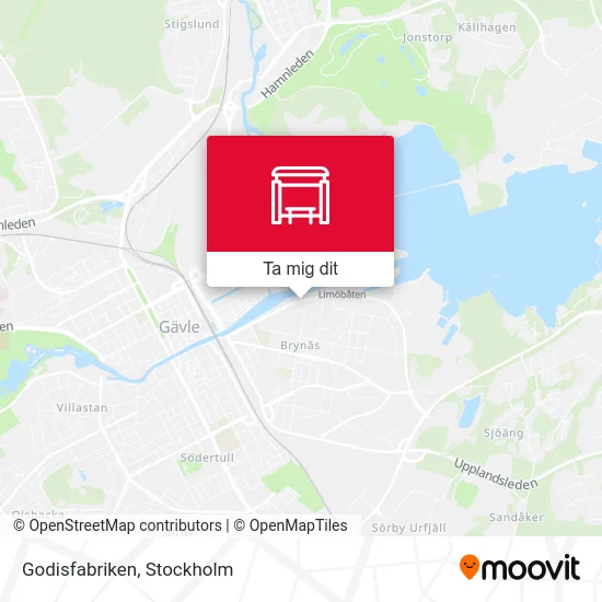 Godisfabriken karta