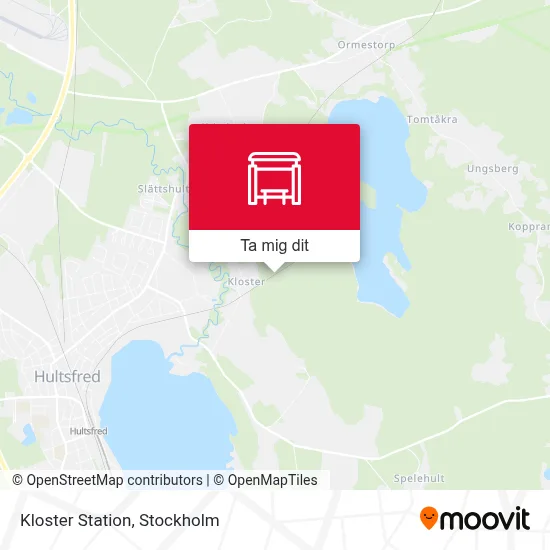 Kloster Station karta