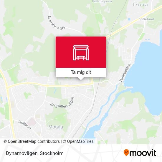 Dynamovägen karta