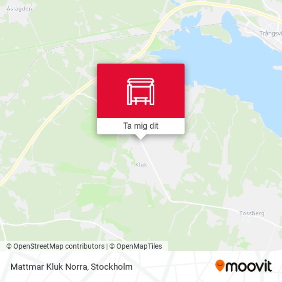 Mattmar Kluk Norra karta