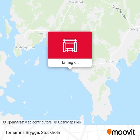 Torhamns Brygga karta