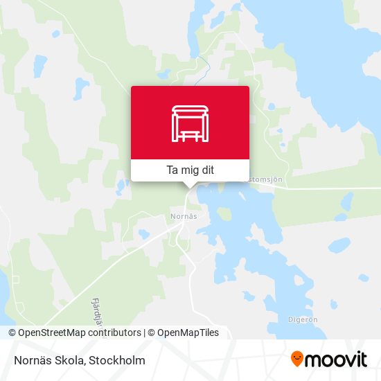 Nornäs Skola karta