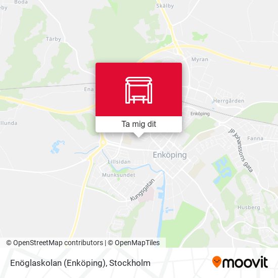 Enöglaskolan (Enköping) karta