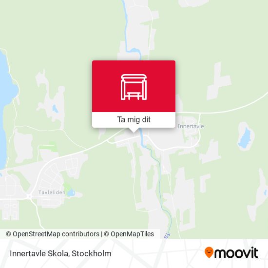 Innertavle Skola karta