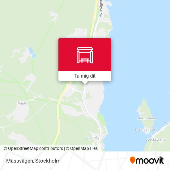 Mässvägen karta