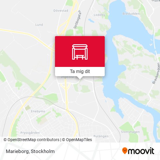 Marieborg karta