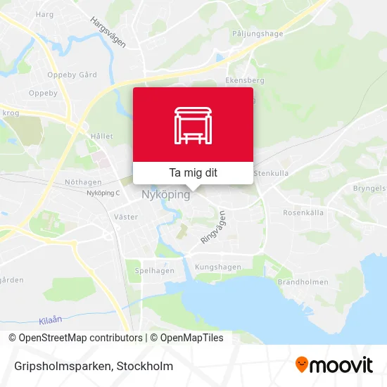 Gripsholmsparken karta