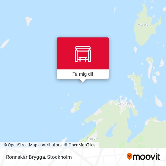 Rönnskär Brygga karta