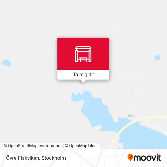 Övre Fiskviken karta