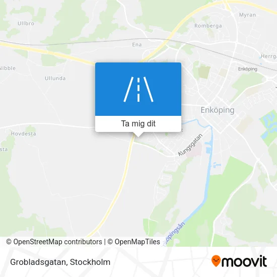 Grobladsgatan karta