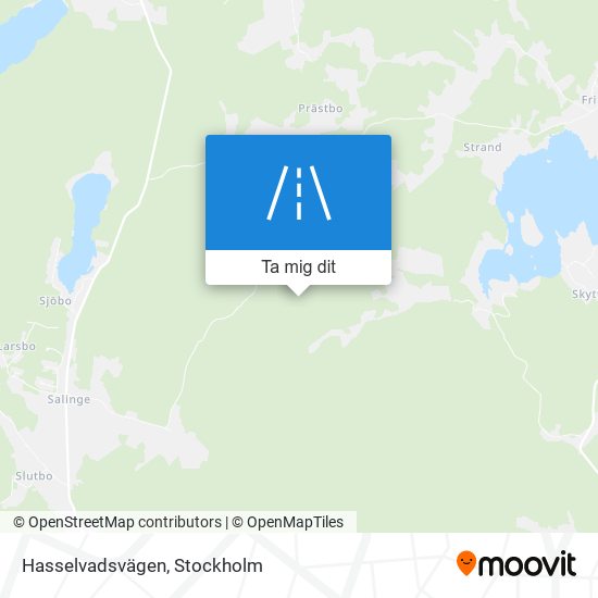 Hasselvadsvägen karta