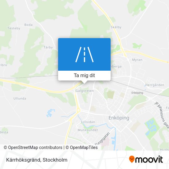 Kärrhöksgränd karta