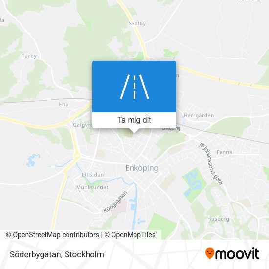 Söderbygatan karta