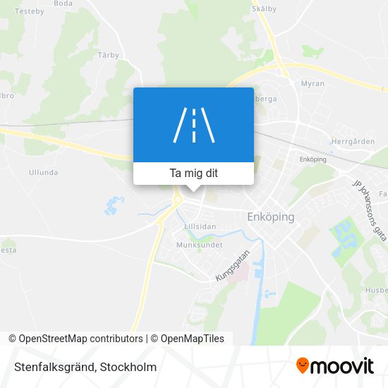Stenfalksgränd karta