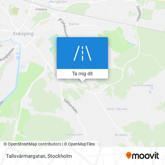 Tallsvärmargatan karta