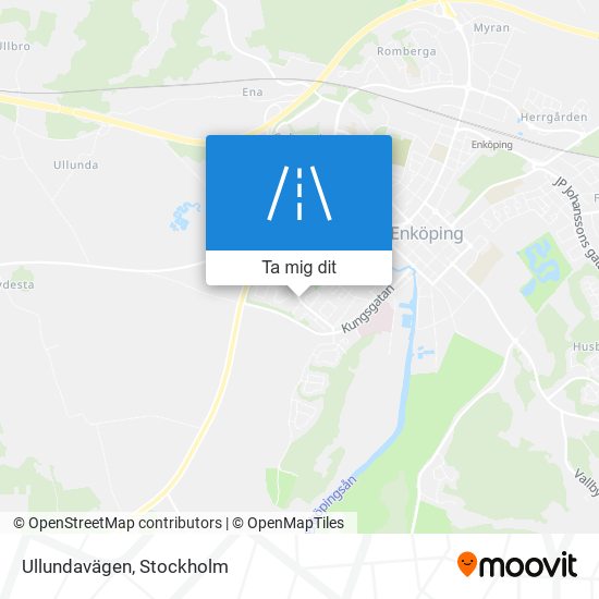 Ullundavägen karta