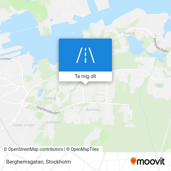 Berghemsgatan karta