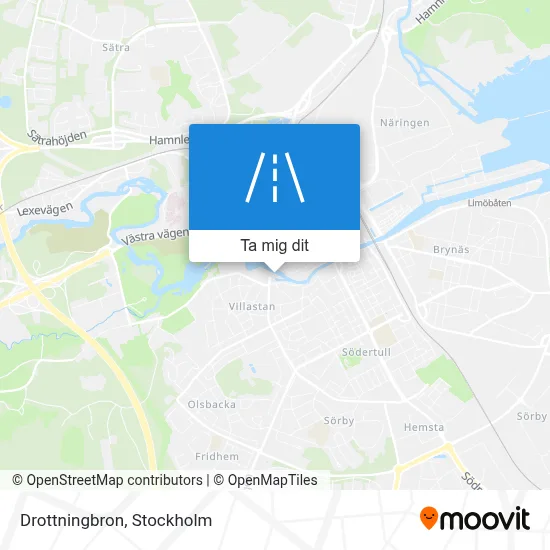 Drottningbron karta