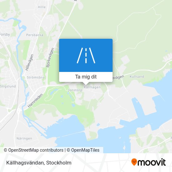 Källhagsvändan karta
