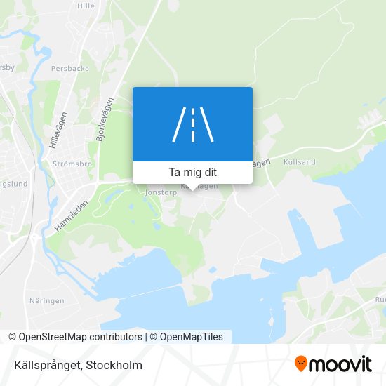 Källsprånget karta