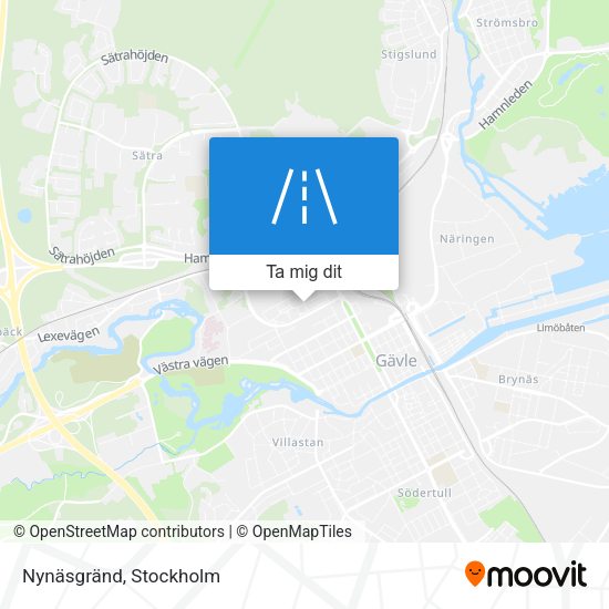 Nynäsgränd karta