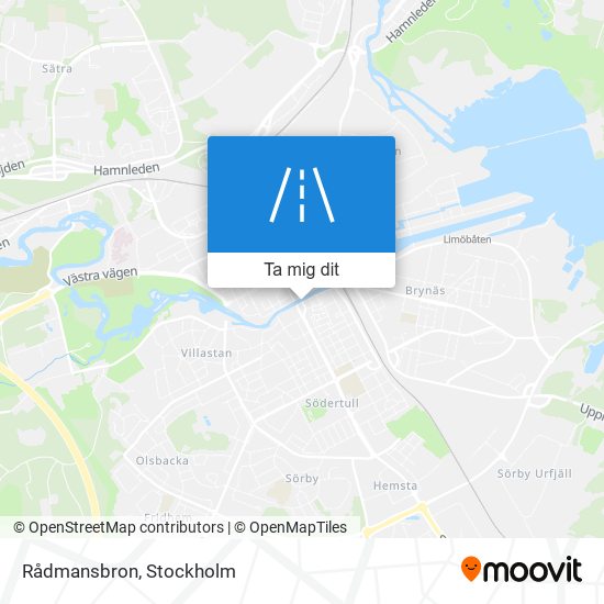 Rådmansbron karta