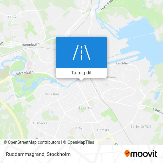 Ruddammsgränd karta