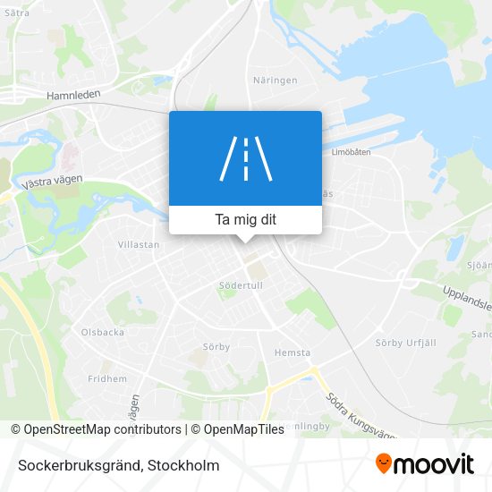 Sockerbruksgränd karta