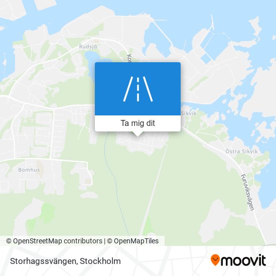 Storhagssvängen karta