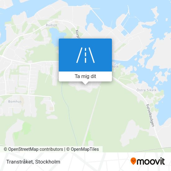 Transtråket karta