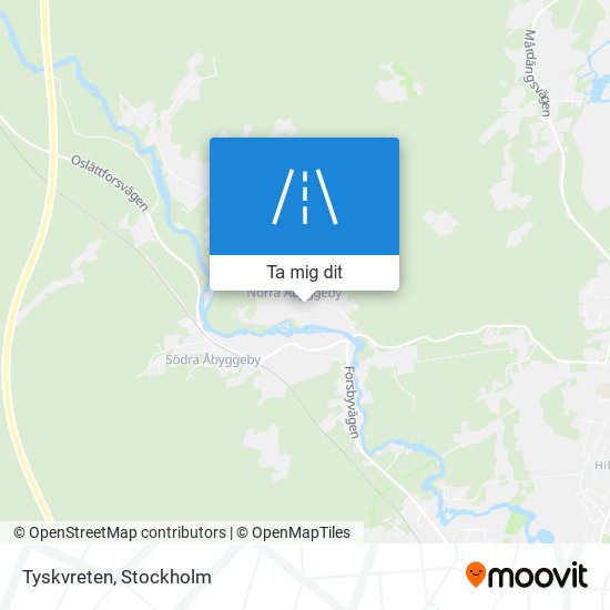 Tyskvreten karta