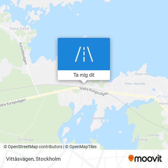 Vittåsvägen karta