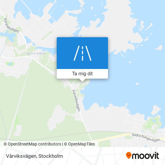 Vårviksvägen karta