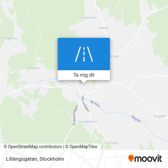 Lillängsgatan karta