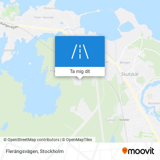 Flerängsvägen karta