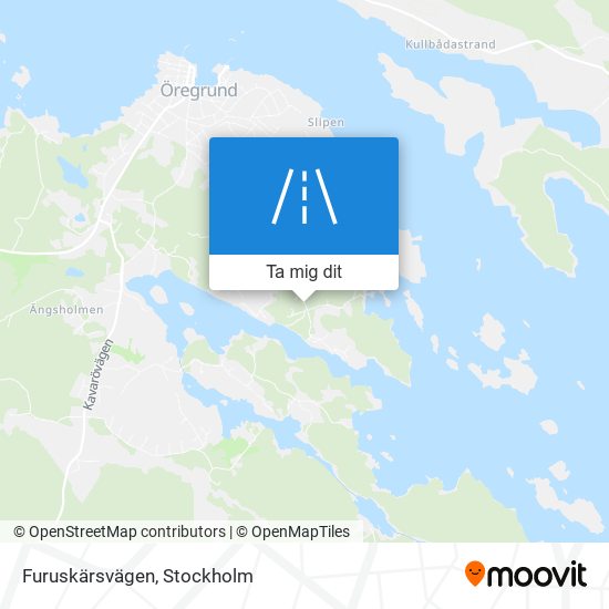 Furuskärsvägen karta