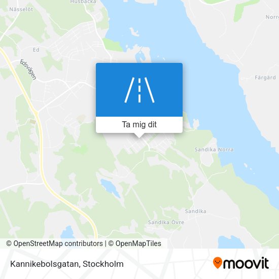 Kannikebolsgatan karta